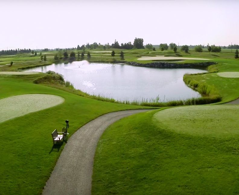 Golf Course 4K Flyover Review: Ontario's Whistle Bear Golf Club