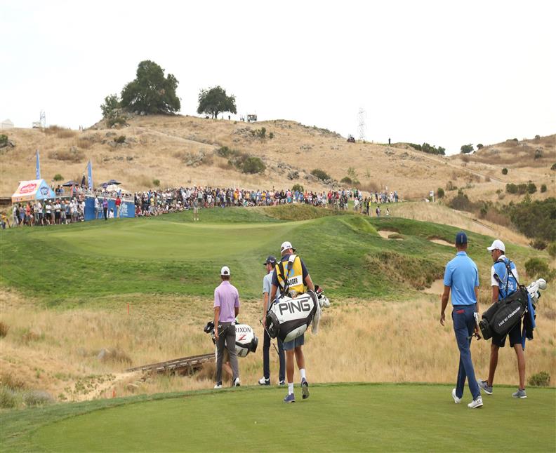 Warriors Guard Stephen Curry Rd 1 Slideshow from Web.com Tour Ellie Mae Classic