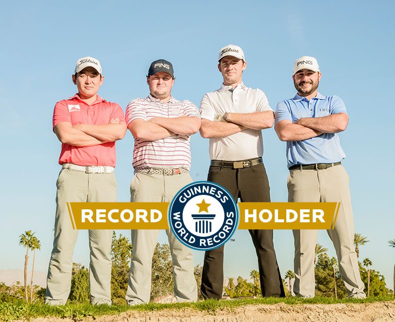 Team 18Birdies Pros Set A New Guinness World Record